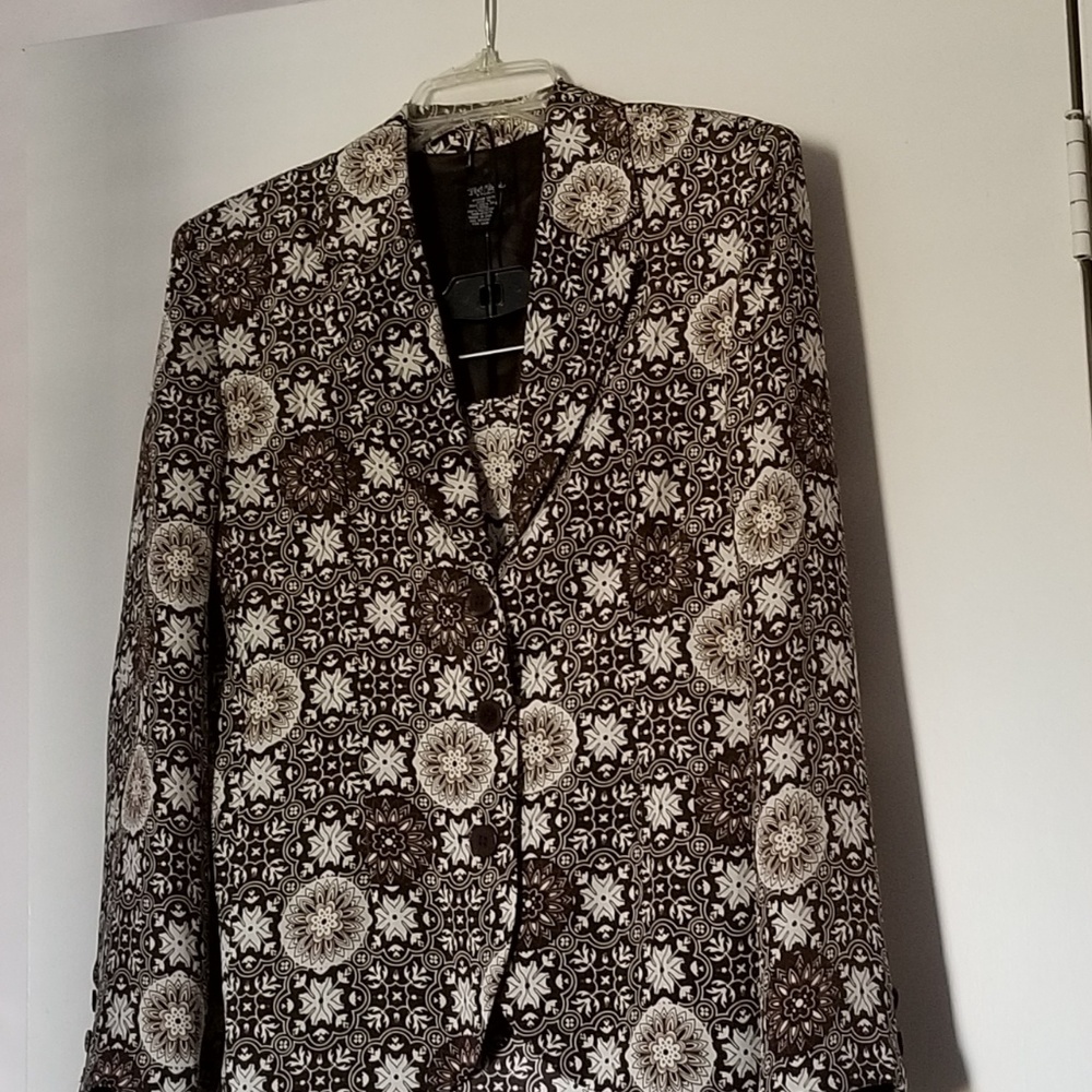 Jacket and Skirt Ensemble